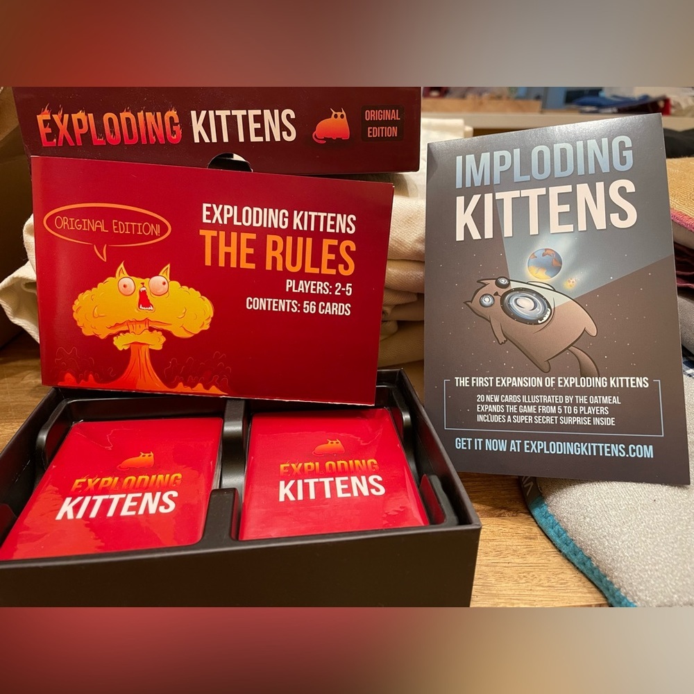 Exploding Kittens card game - Picture 2 of 4